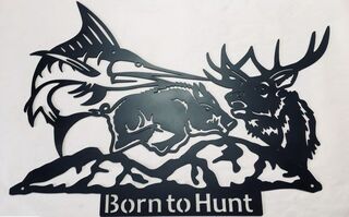Born to Hunt (Marlin Boar Stag)