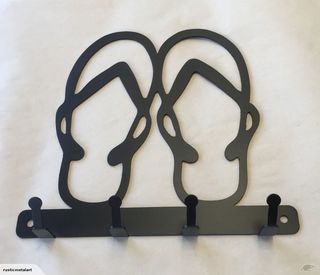 Jandals Silhouette Key Holder