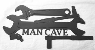 Man Cave Tools Sign