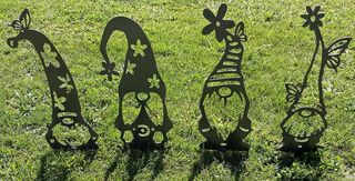 Garden Gnomes Corten Steel