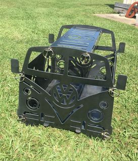 VW Kombi Firepit & Grill