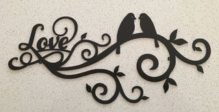 Love Bird Scroll