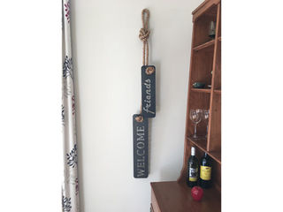 Hanging Corten Signs