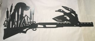 Duck Shooting Sign